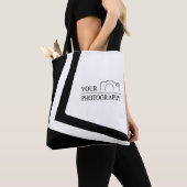 テンプレートカスタム事業会社が独自の会社を作成 トートバッグ (クローズアップ)