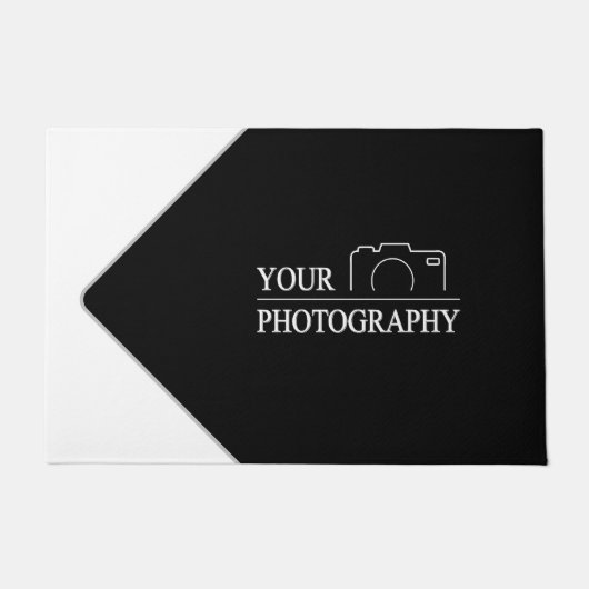 テンプレートカスタム事業会社が独自の会社を作成 ドアマット (正面)