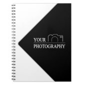 テンプレートカスタム事業会社が独自の会社を作成 ノートブック (正面)