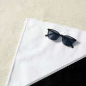 テンプレートカスタム事業会社が独自の会社を作成 ビーチタオル (インサイチュ)