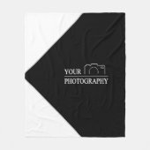 テンプレートカスタム事業会社が独自の会社を作成 フリースブランケット (正面)