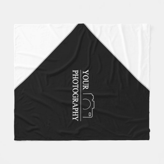 テンプレートカスタム事業会社が独自の会社を作成 フリースブランケット (正面(横))