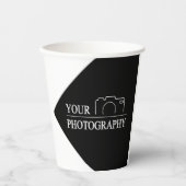 テンプレートカスタム事業会社が独自の会社を作成 紙コップ (正面)