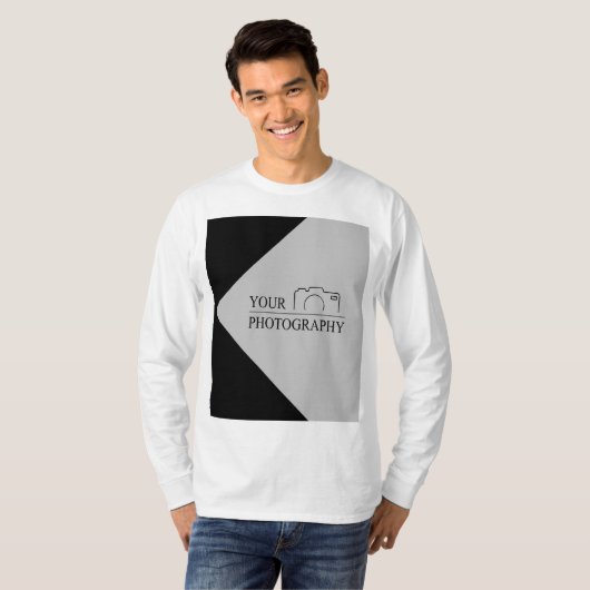 テンプレートカスタム事業会社が独自の会社を作成 Tシャツ (正面フル)