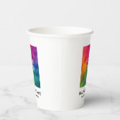 テンプレートカスタム会社スモールビジネスロゴ 紙コップ (右)