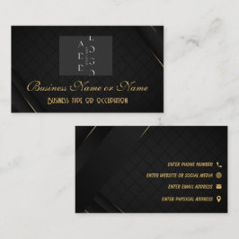 テンプレートカスタム名刺の追加ロゴ 名刺