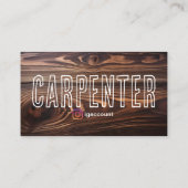 テンプレートカーペンターウッドワーズソーミル 名刺 (裏面)