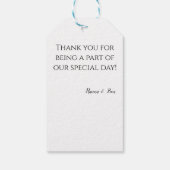 テンプレートギフトラベル ギフトタグ (裏面)