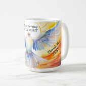 テンプレートコーヒーマグおはようございます聖霊 コーヒーマグカップ (正面右)
