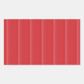 テンプレートザクロ果実カラーDIY +文字画像 長方形シール (正面)