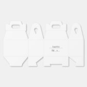 テンプレートテーブルのプレースホルダカード フェイバーボックス (見開き)