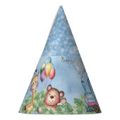 テンプレートトレインエンジンパーティーハット パーティーハット (左)