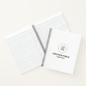 テンプレートノートブック会社のロゴをここに追加 ノートブック (内部)