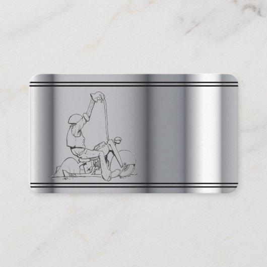 テンプレートバイク名刺 名刺 (正面)