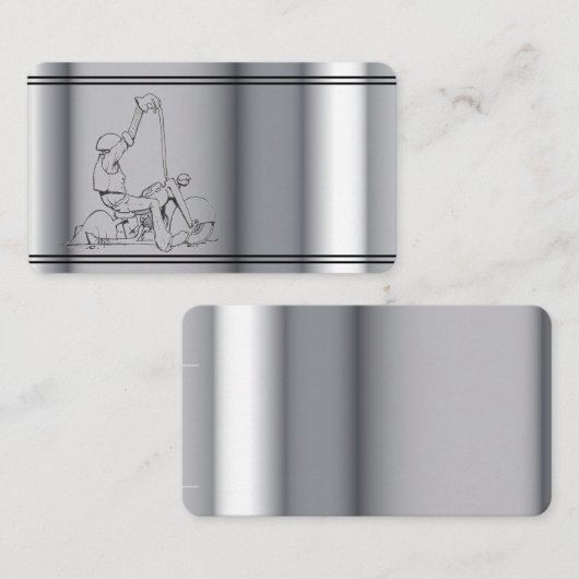 テンプレートバイク名刺 名刺 (正面/裏面)