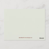 テンプレートファインアートはがきオリジナルストーミースカイ ポストカード (裏面)