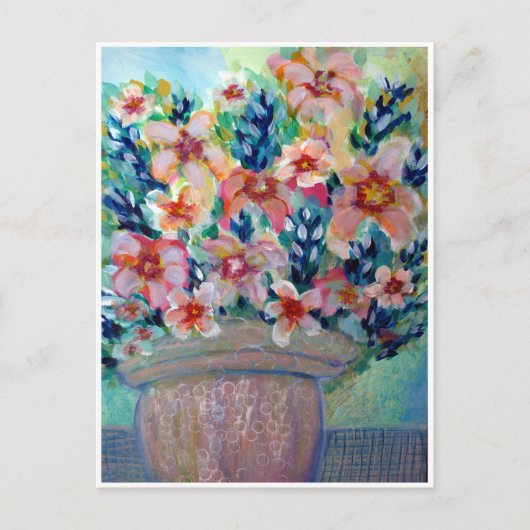 テンプレートファインアートはがきオリジナルラブブーケ ポストカード (正面)