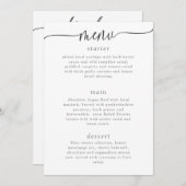 テンプレートメニュー9, 招待状 (正面/裏面)