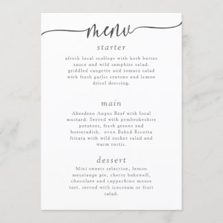 テンプレートメニュー9, 招待状