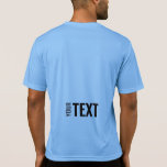 テンプレートメンズスポーツ – テックアクティブウェアバックプリント Tシャツ<br><div class="desc">ここにテキストを追加モダンバックデザインプリントテンプレートMens Sport-Tek競合他社Activewear Carolina Blue T-Shirt.</div>