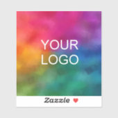 テンプレートモダンエレガントロゴはこちらノートパソコン シール (シート)