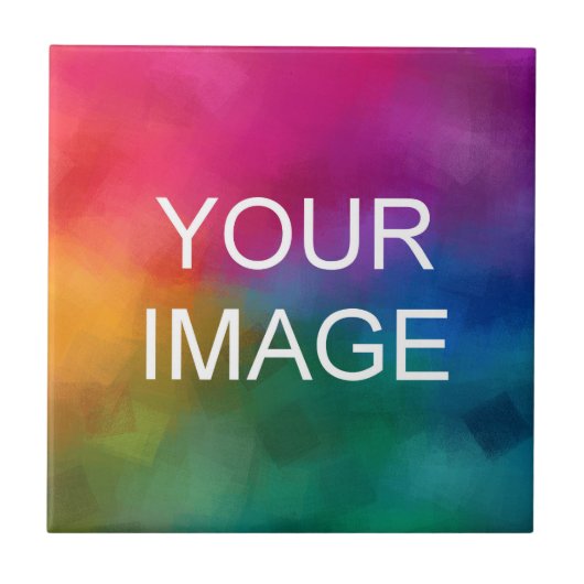 テンプレートモダンロゴ画像の写真のアップロード タイル (正面)