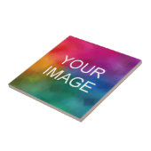 テンプレートモダンロゴ画像の写真のアップロード タイル (側面)