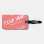 テンプレートラゲッジタグ保-  ラゲッジタグ (裏面横)