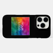 テンプレートロゴまたはフォトイメージデザインのアップロード Case-Mate iPhoneケース (裏面 (横))