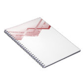 テンプレートロセゴールドグリッターフォイルルック ノートブック (右側)