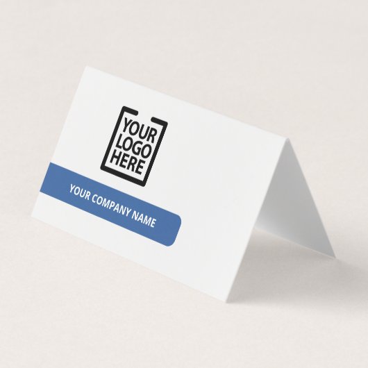 テンプレート会社概要 名刺 (正面)