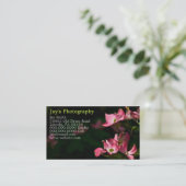 テンプレート写真名刺 名刺 (スタンド正面)