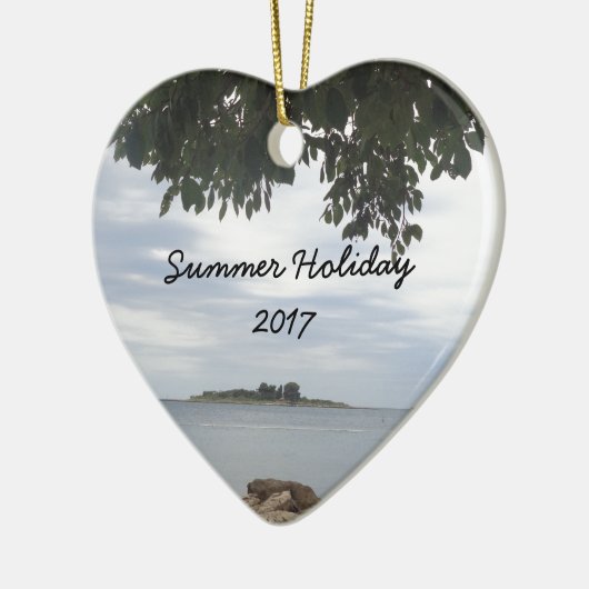 テンプレート四角形カメラ セラミックオーナメント (左)