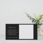 テンプレート悔やみや弔慰ありがとうイメーお気に入りのジ1を追加しました サンキューカード (スタンド正面)