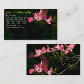 テンプレート撮影用名刺 名刺 (正面/裏面)