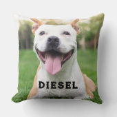 テンプレート犬または猫のペットロス クッション (正面)