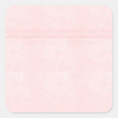 テンプレート空白のの追加文字エレガントCrystal スクエアシール (正面)