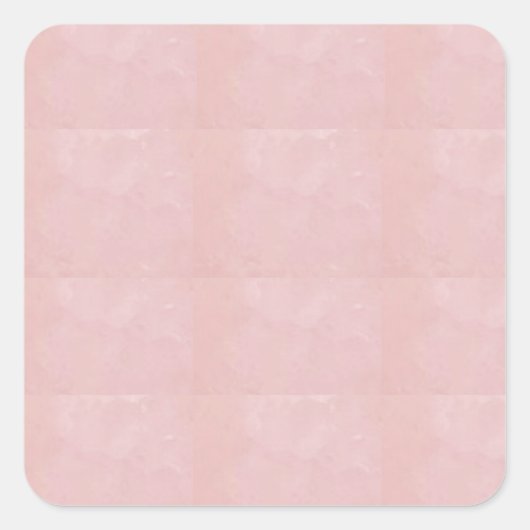 テンプレート空白のの追加文字エレガントCrystal スクエアシール (正面)