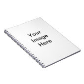 テンプレート空白の簡単付加文字写真JPG画像おもしろい ノートブック (右側)