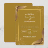 テンプレート結婚式招待状オンライン縁ど 招待状 (正面/裏面)