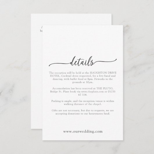 テンプレート詳細9 エンクロージャーカード (正面/裏面)