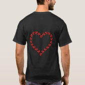 テンプレート重いTシャツ Tシャツ (裏面)