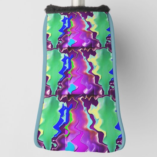 テンプレート15個のパイピング違うカラーから選択 ゴルフヘッドカバー (回転90)