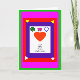 テンプレート1 Valentine Card1a The MUSEUM Zazzle Gift シーズンカード