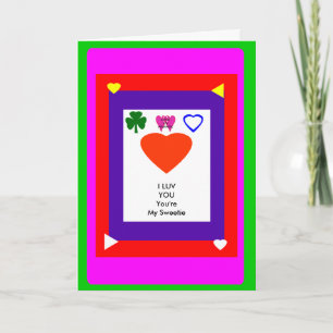 テンプレート1 Valentine Card1a The MUSEUM Zazzle Gift シーズンカード