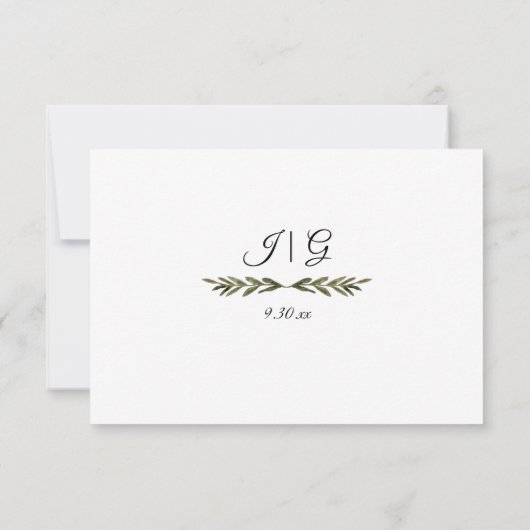 テンプレート エレガントな花模様のバーガンディとブッシュの花のゴールド (裏面)