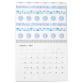 テンプレート カレンダー (1月 2027)