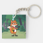 テンプレート キーホルダー (裏面)