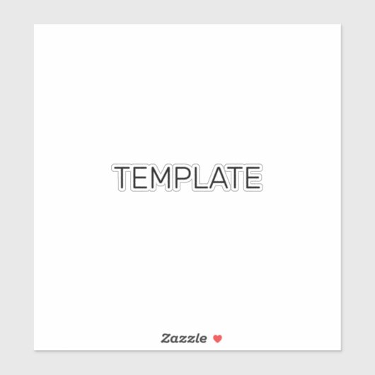 テンプレート シール (シート)