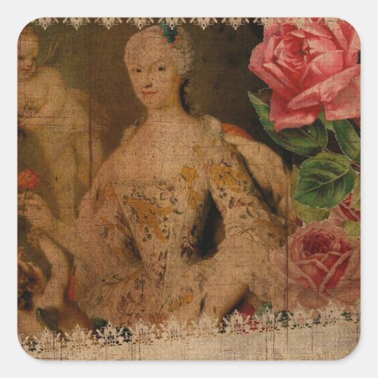 テンプレート スクエアシール (正面)